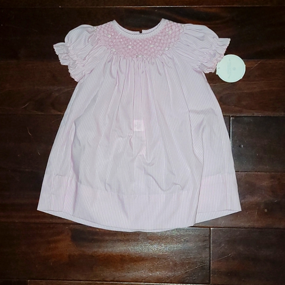 18M pink cotton dress